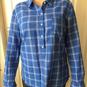 Blue Plaid shirt